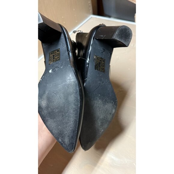 Shoe Republican Boots Black high heels size 9 - Picture 7 of 14
